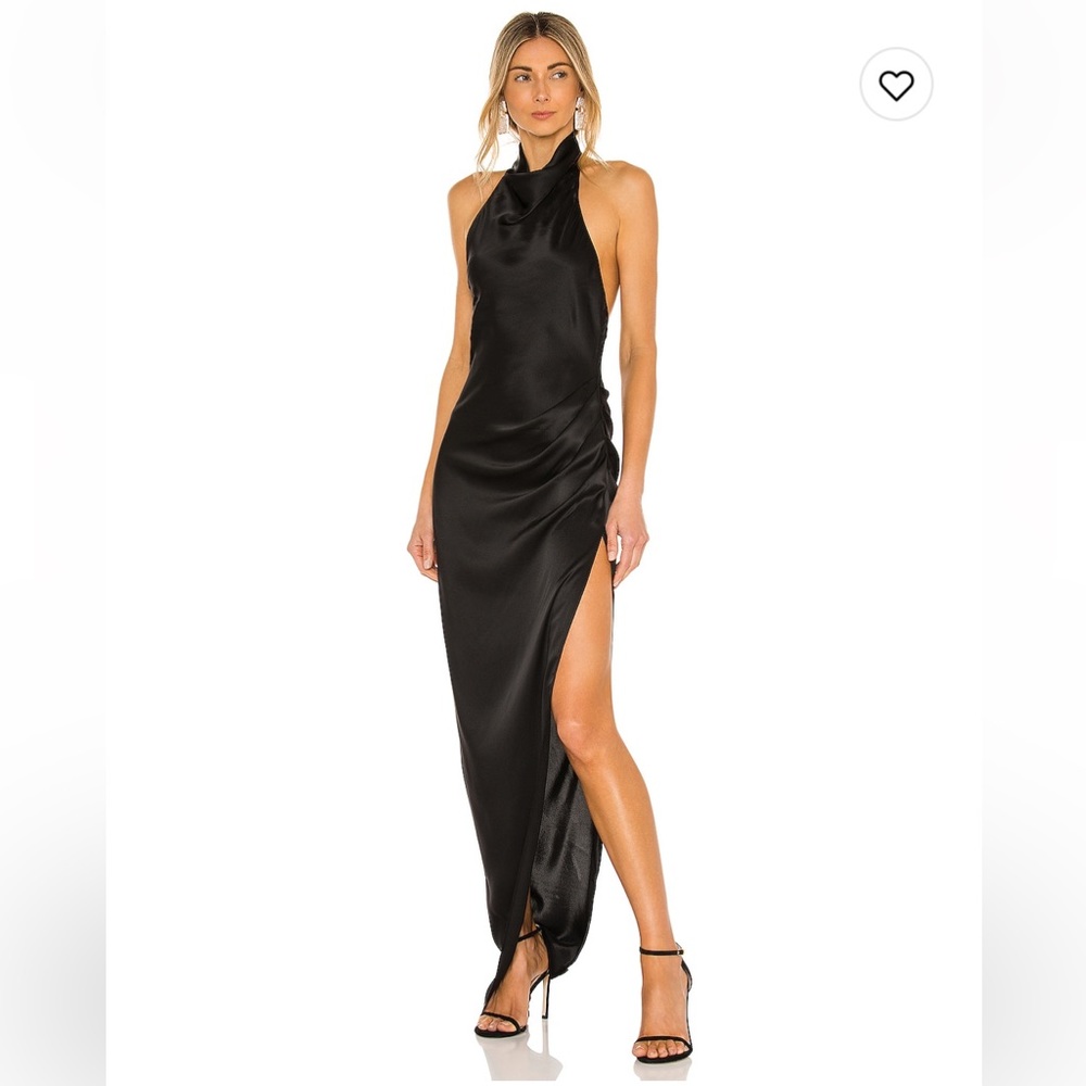 Amanda Uprichard Samba black gown